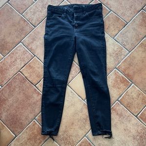 AE The Dream Jegging High Rise Crop. Size 8.